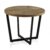 Mesa auxiliar HONEY H47 – madera Fresno – metal Negro