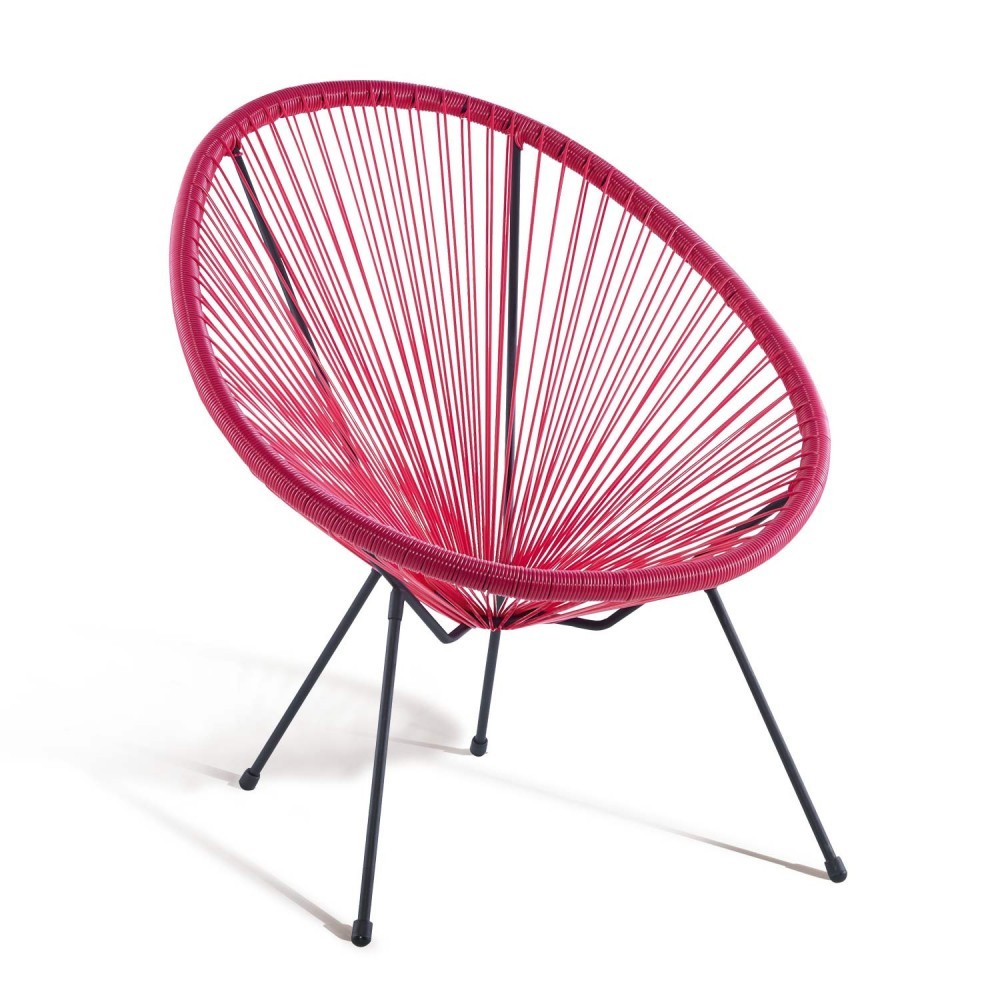 Silla de exterior Rosa PE ACAPULCO MÉXICO ROUND Style