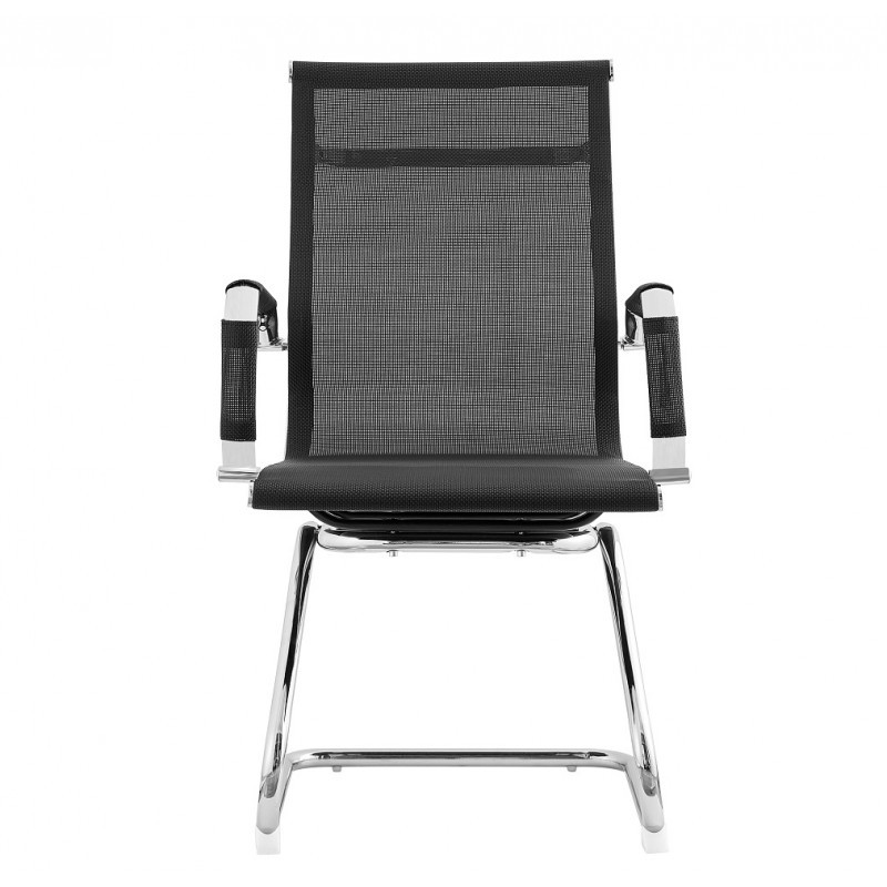 Silla de oficina con patín Negro CHARLES