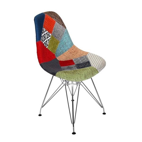 Silla de comedor Patchwork TOW METAL