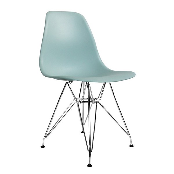 Silla de comedor Azul claro TOW METAL