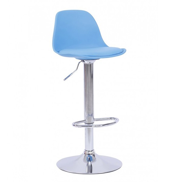 Taburete regulable ORLANDO FLAK – polipiel Azul Taburete regulable ORLANDO FLAK – polipiel Azul