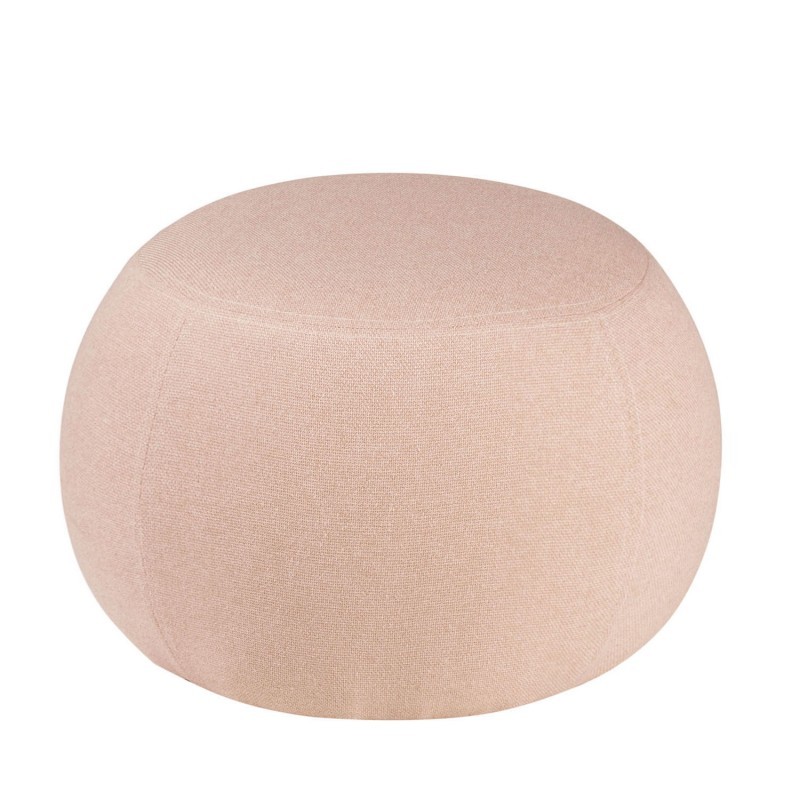 Puff MONTPELLIER – tejido Rosa claro