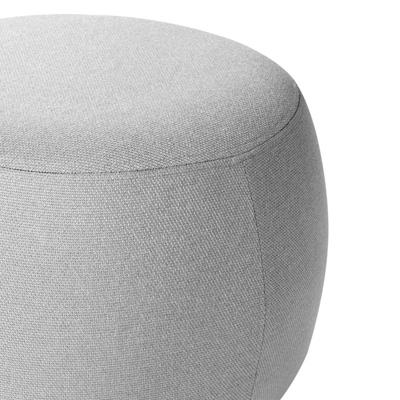 Puff MONTPELLIER - tejido Gris claro