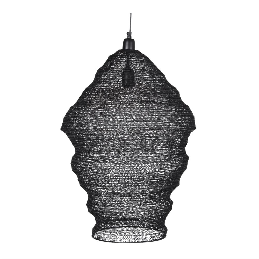 Lámpara de suspensión SOLUT – metal Negro