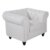 Sillón CHESTER – 1 plaza – similpiel Blanco