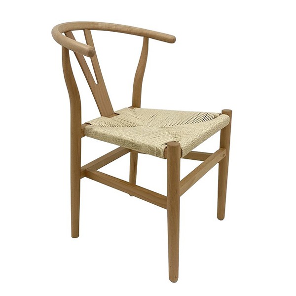 Silla de comedor WISHBONE STACK CH24 Style