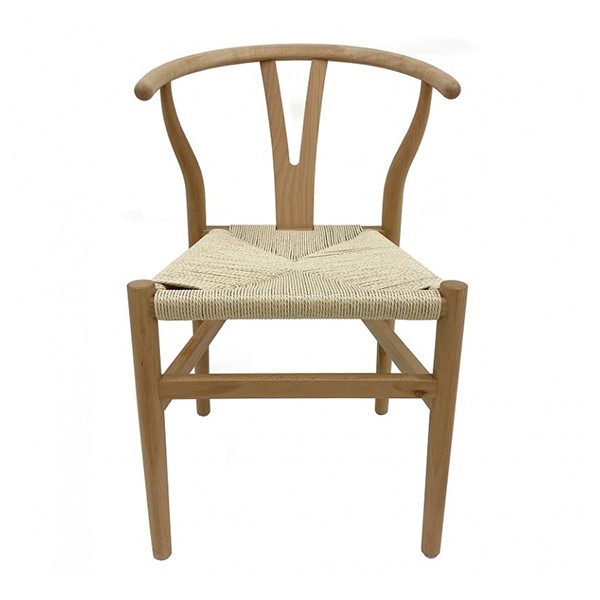 Silla de comedor WISHBONE STACK CH24 Style