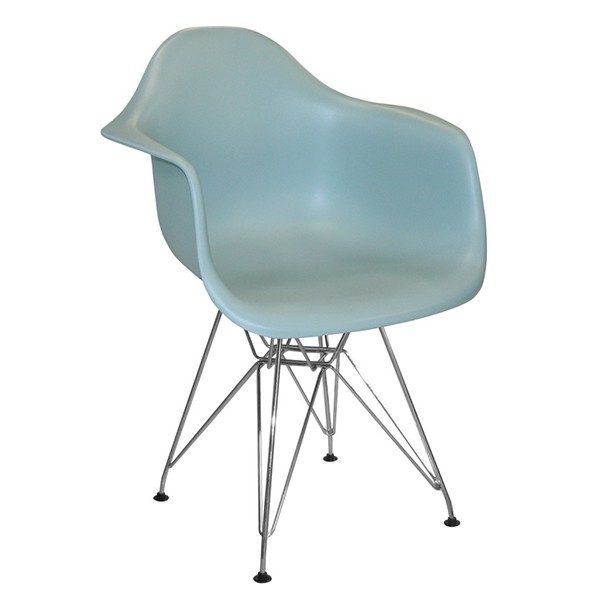 Silla de comedor Verde menta TOW METAL ARMS