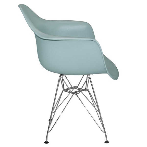 Silla de comedor Verde menta TOW METAL ARMS