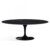 Mesa TULIP 160×90 – mármol y fibra de vidrio Negro – EERO SAARINEN Style