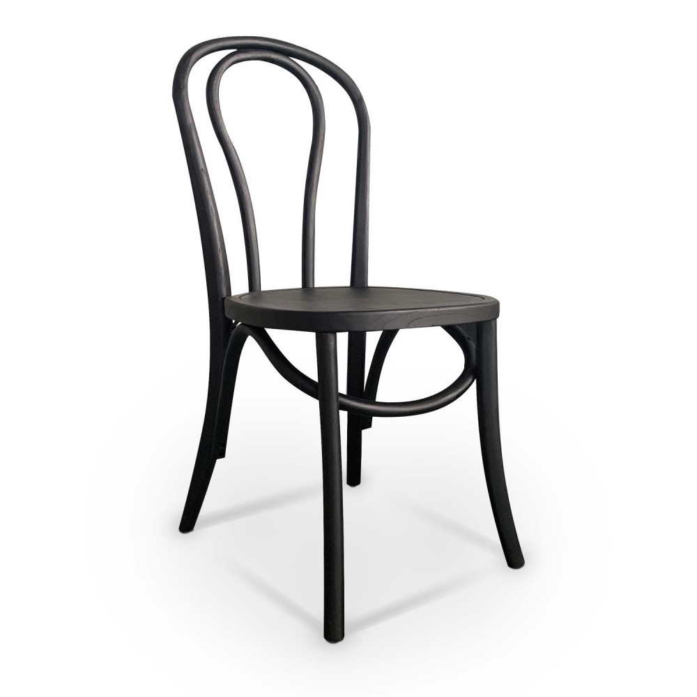 Silla de comedor Abedul THONET BLACK 18 Style