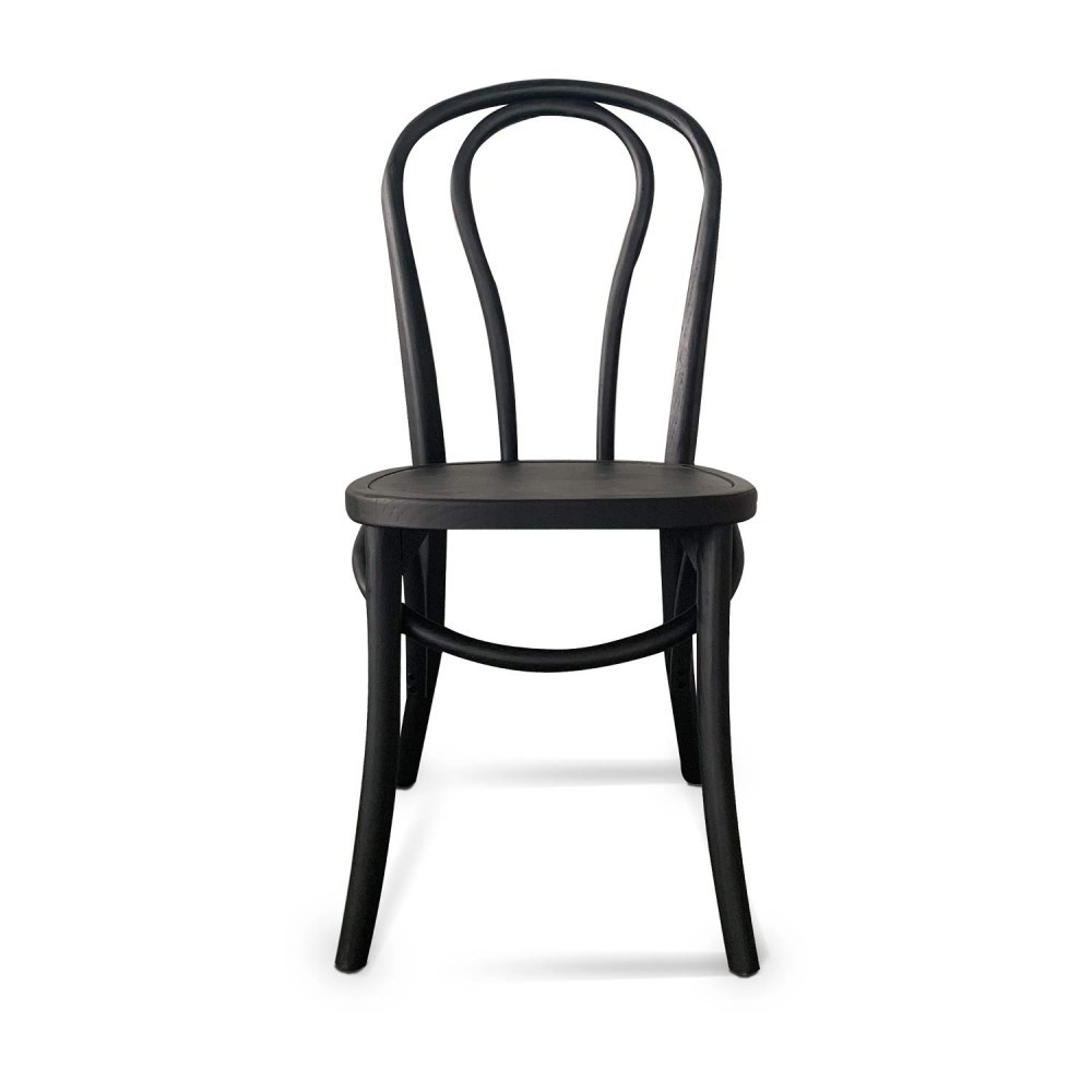 Silla de comedor Abedul THONET BLACK 18 Style