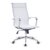 Silla de oficina Blanca CHARLES SUPER