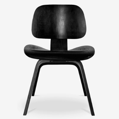 Silla de diseño Palisandro Negro PLYWOOD Style