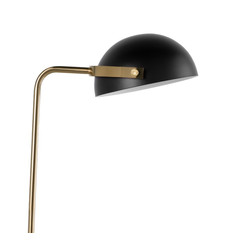 Lámpara de pie COVER - metal Negro y Dorado