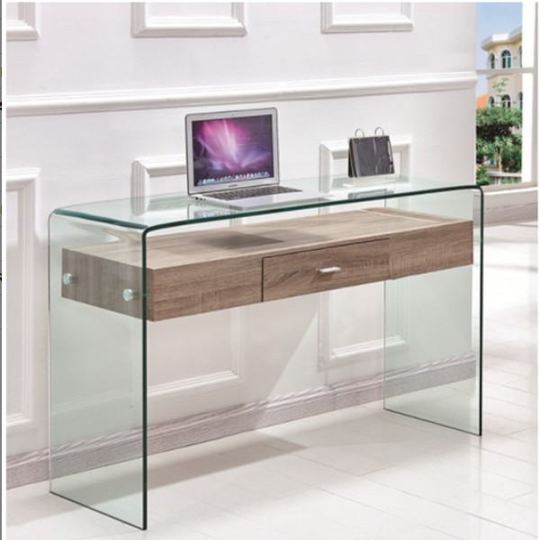 Consola FILLET 120x40 – cristal - madera