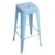 Taburete alto TOLIX H77 Style – metal Azul claro
