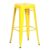 Taburete alto TOLIX H76 Style – metal Amarillo