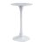 Mesa alta TULIP H100 – melamina y metal Blanco – EERO SAARINEN Style