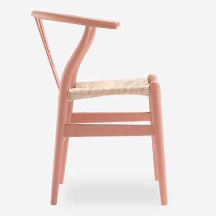 Silla de comedor Rosa WISHBONE COLORS CH24 Style