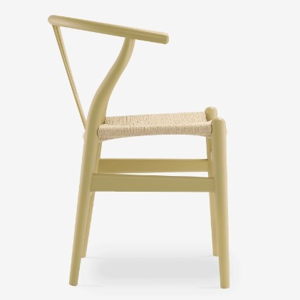 Silla de comedor Verde WISHBONE COLORS CH24 Style