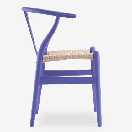 Silla de comedor Violeta WISHBONE COLORS CH24 Style