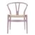 Silla de comedor Lila claro WISHBONE COLORS CH24 Style