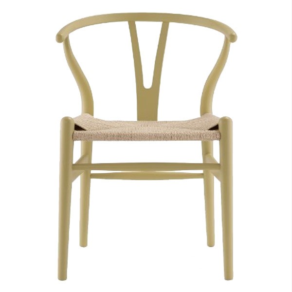 Silla de comedor Verde WISHBONE COLORS CH24 Style