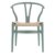 Silla de comedor Verde menta WISHBONE COLORS CH24 Style