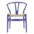 Silla de comedor Violeta WISHBONE COLORS CH24 Style