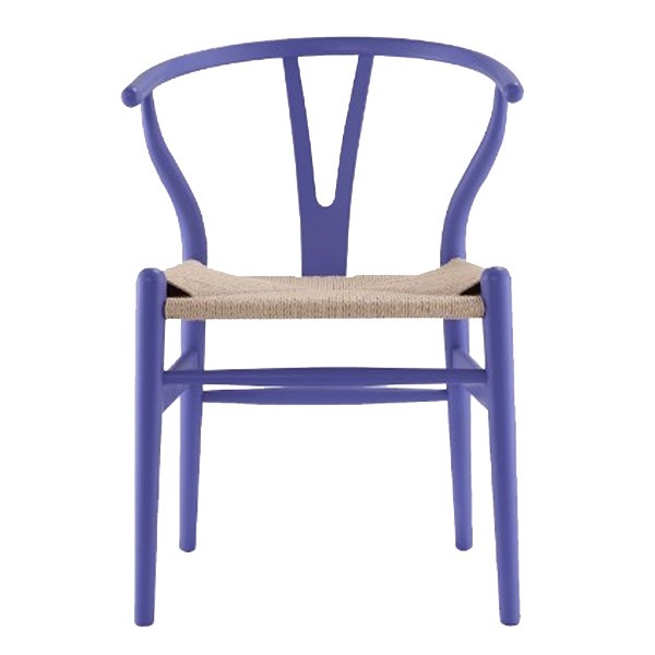 Silla de comedor Violeta WISHBONE COLORS CH24 Style