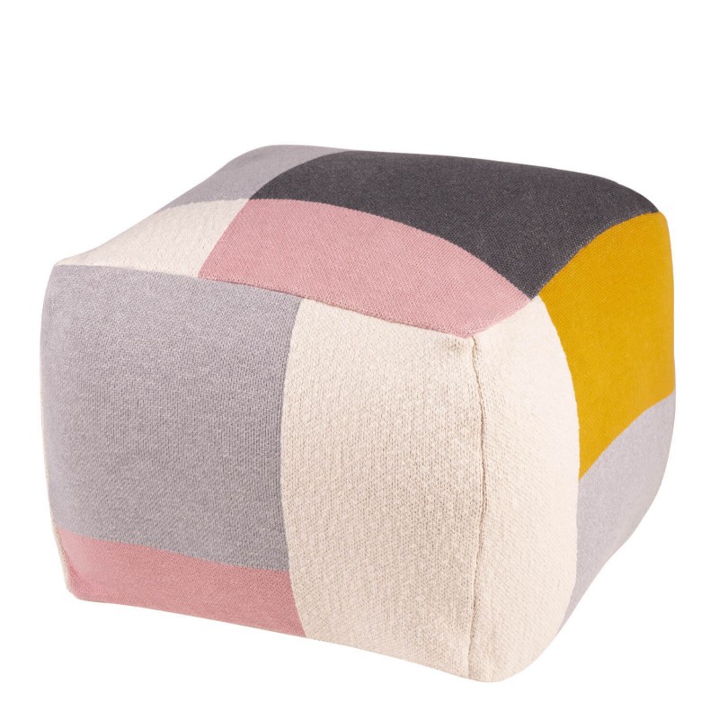 Puff BHAC - tejido multicolor