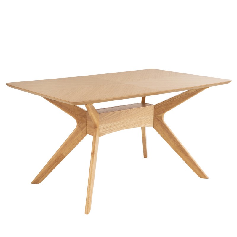 Mesa de comedor TIMBERWOLVE 140×90 – madera de Roble