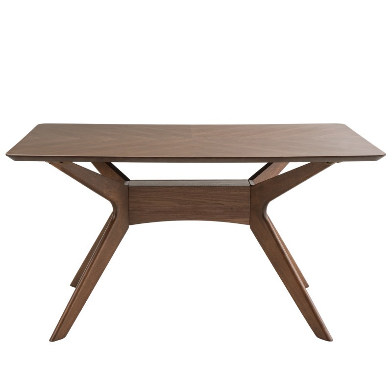 Mesa de comedor TIMBERWOLVE 140x90 - madera de Nogal