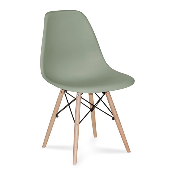Silla de diseño Verde menta – Tow Wood