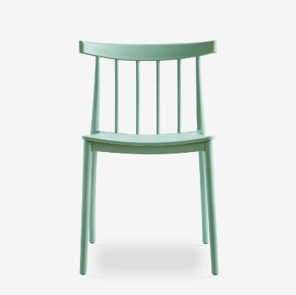 Silla de comedor Verde menta DERYA