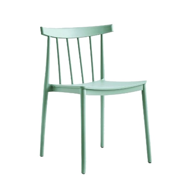 Silla de comedor Verde menta DERYA