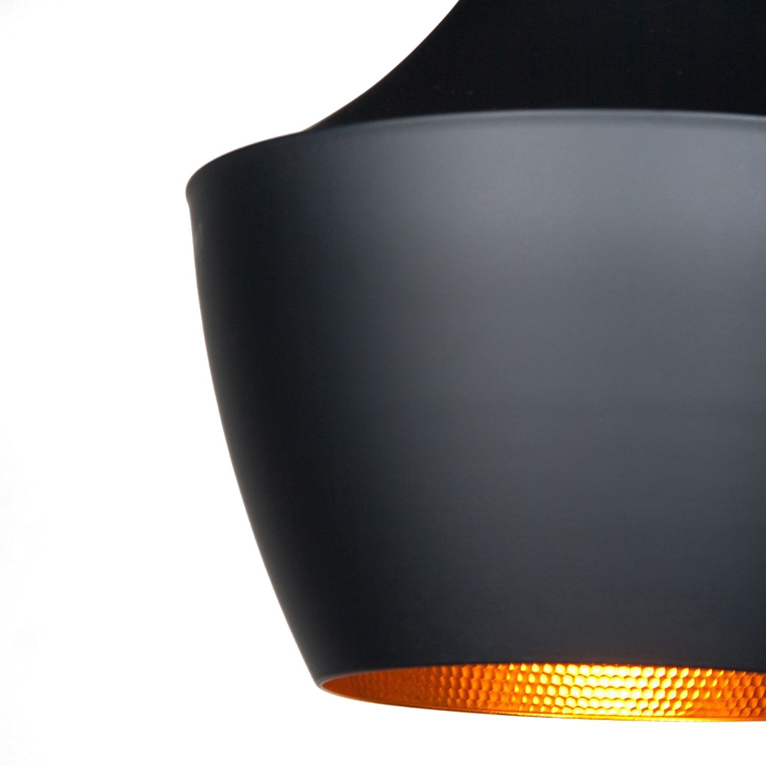 Lámpara de suspensión BEAT FAT Style - metal Acero Negro de Tom Dixon