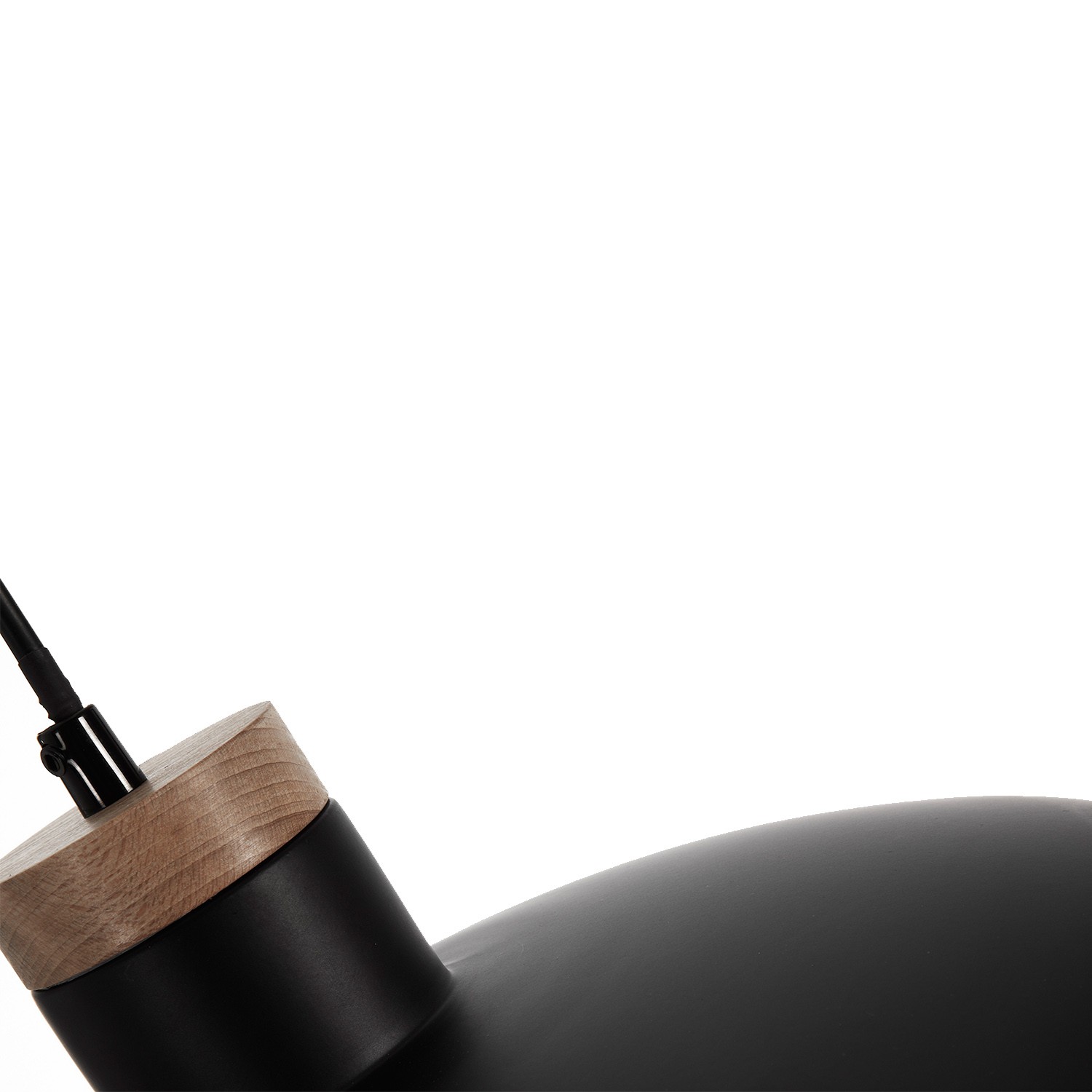 Lampara de techo MARGOT en metal  negro