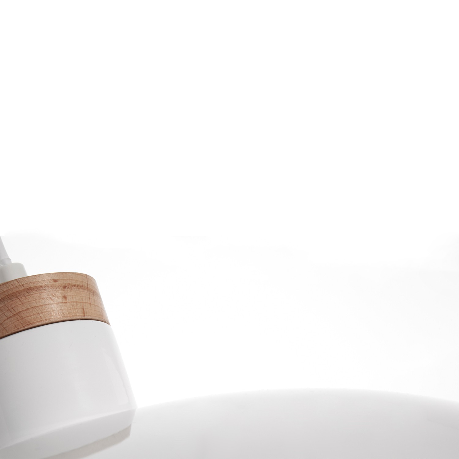 Lampara de techo MARGOT  en metal blanco