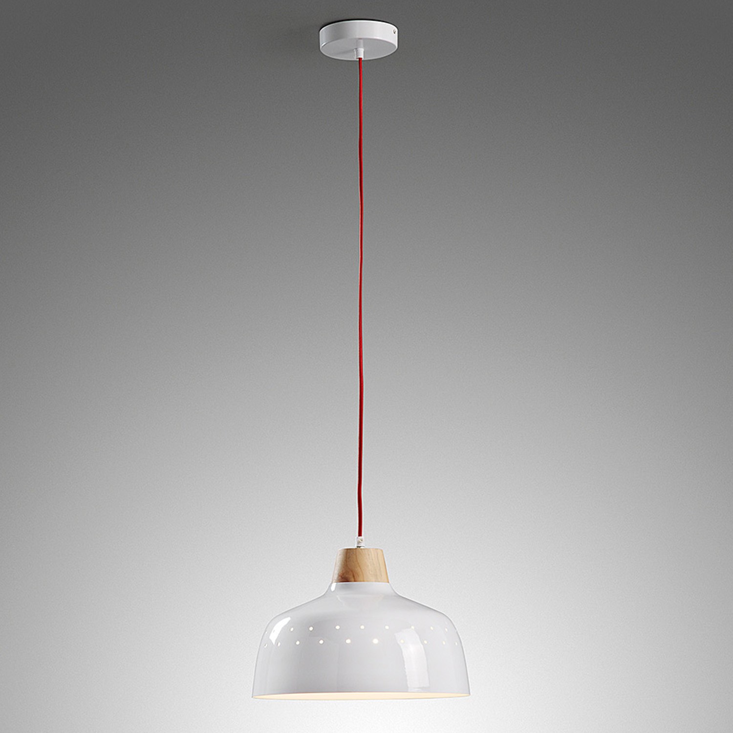 Lámpara Techo BLOG - Metal Blanco 