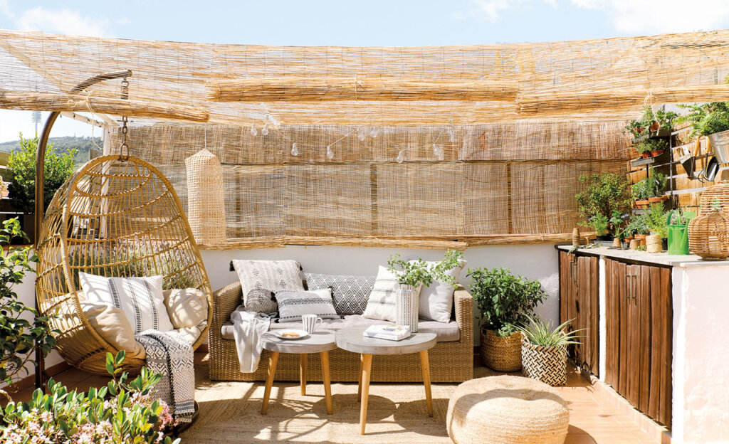 Sillas de jardin y terraza