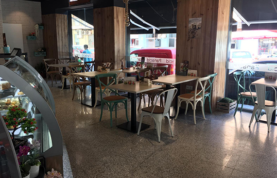Cafeteria panadería Panacid Valencia