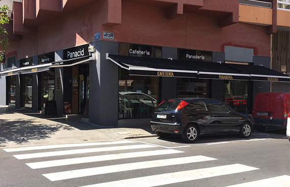 Cafeteria panadería Panacid Valencia